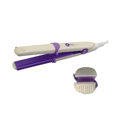 Erika F 201 S Щипцы-выпрямители мини, цвет розовый