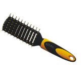 Erika SBR 140 Щетка для укладки волос на пластиковой основе с нейлоновой щетиной. Антистатик.