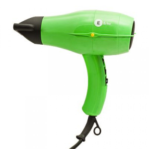 Erika HDR 010 G ФЕН (зеленый) 2200Вт, поток 18 м/с., 1 насадка.