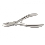 Y SK 018 Кусачки для педикюра матовые (двойная пружина), 17 мм