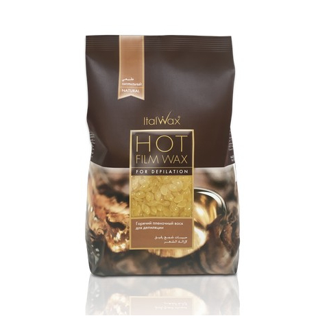 Воск горячий (пленочный) White line ITALWAX Натуральный гранулы, 1 кг.