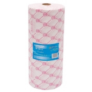  Салфетка одноразовая 30*40 спанлейс 50 розовый White line (№100) рол