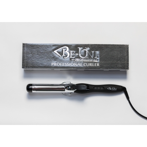 Be-Uni Professional A725 Titan Плойка для завивки волос, 25 мм с зеркальным титан. покрыт. 80-220 С