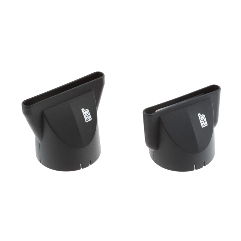 03-109 Red DEWAL Фен Spectrum Compact черный, 2100 Вт, ионизация, 2 насадки