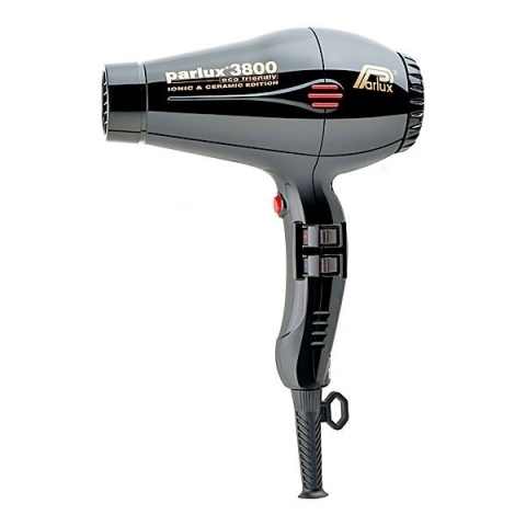 PARLUX 0901-3800 Black Фен 3800 Ceramic+Ionic черный , 2100 Вт, 2 нас.,ионизиция