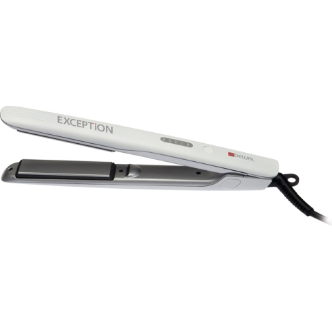 DEWAL 03-405 Щипцы для выпрямления волос Exception 23х87мм, с терморегулятором, титан-турмалиновое покрытие, 40 Вт