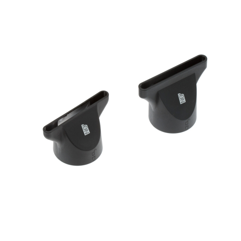 03-119 Black DEWAL Фен Profile Compact, черный, 2000 Вт, ионизация, 2 насадки