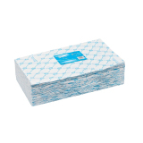 Полотенце малое White line 35*70 пачка голубой спанлейс 50 (№50 шт)