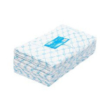Салфетка одноразовая 30*30 спанлейс 40 голубой White line (№100) пачка