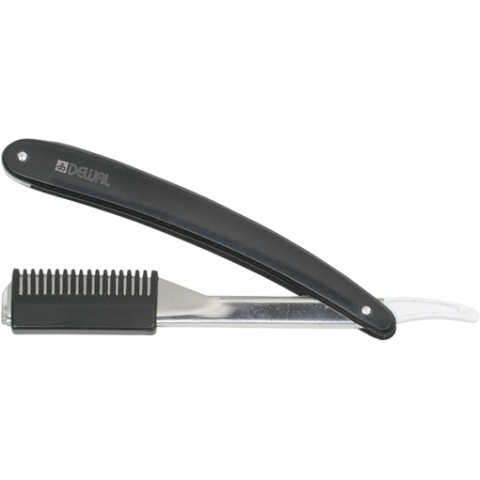 121/02 Бритва DEWAL филировочная черная