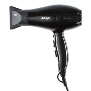 03-107 Black DEWAL Фен Midnight 2000 Вт, 2 насадки, ионизация