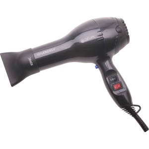 DEWAL 03-8800 Grey Фен ION Energy, темно-серый, 2000 Вт, 2 насадки