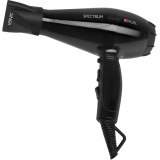  DEWAL 03-110 Black Фен Spectrum черный, 2200 Вт, ионизация, 2 насадки