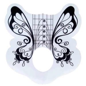 Cosmake FN-01 Форма для наращивания Бабочка 50 шт.