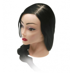 FI-2022XL-401 Голова "брюнетка", волосы 50-60 см протеин