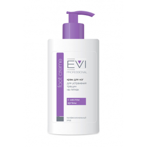 EVI Крем для ног. Устранение трещин на пятках 450 мл.