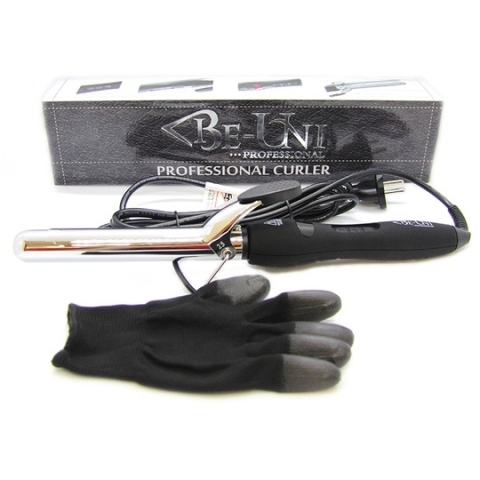 Be-Uni Professional A725 Titan NEW Плойка для завивки волос,25мм с зеркальным титановым покрытием, 80-220 С обновленная