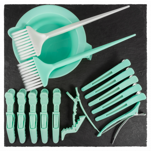 ST100 Кисть для окрашивания волос Эксклюзив мятная