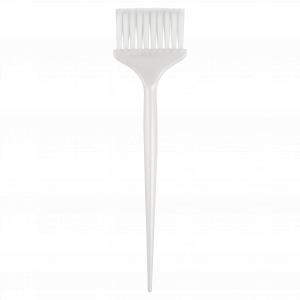 ST101 Кисть для окрашивания волос белая с белой щетиной