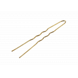 В045/20 Шпильки Ставвер золотист.,волна, 45мм, 20шт./упак.