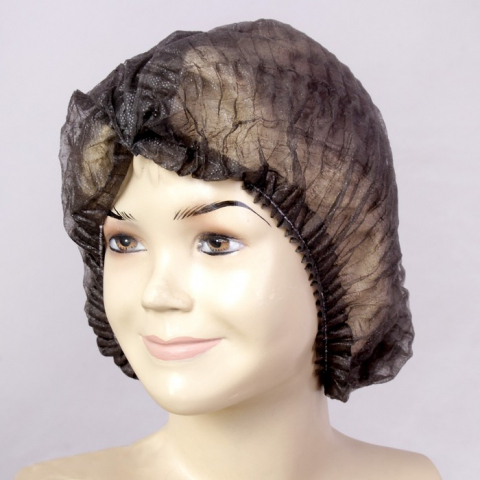 БИНОВИ Шапочка Шарлотта черная, 1/100 шт.