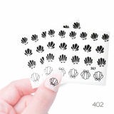 Cosmake 402 Наклейки профессиональные черные 