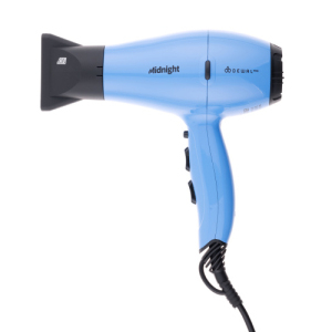 03-107 Blue DEWAL Фен Midnight 2000 Вт, 2 насадки, ионизация 