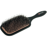 BR-7518 Щетка массажная DEWAL "лопата", пластиковый штифт+натуральная щетина, 13 рядов