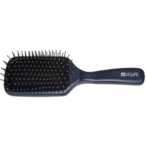 BRG-360 Щетка массажная DEWAL GALAXI дерево, пластиковый штифт, 11 рядов