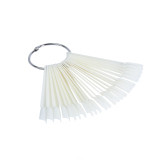 Cosmake 02Т Ногти-веер Белые, 50 шт. 