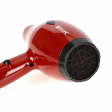 03-111 Red DEWAL Фен Pro Style, 2000 Вт, 2 насадки и диффузор
