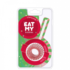 EAT MY Резинка для волос в цвете Вишнёвый леденец, 3 шт.