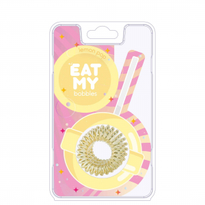 EAT MY Резинка для волос в цвете Лимонный леденец, 3 шт.