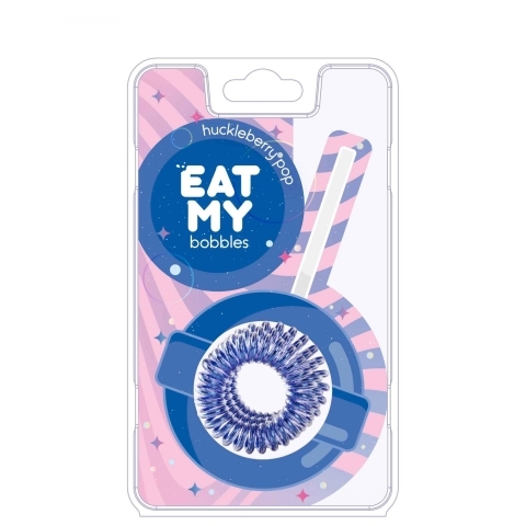 EAT MY Резинка для волос в цвете Черничный леденец, 3 шт.