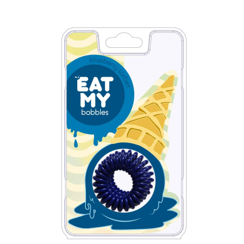 EAT MY Резинка для волос в цвете Голубичный сорбет, 3 шт. 