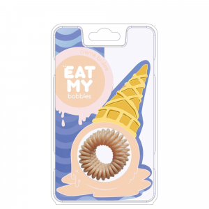 EAT MY Резинка для волос в цвете Крем-брюле, 3 шт. 