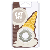 EAT MY Резинка для волос в цвете Пломбир, 3 шт.