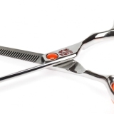 TQ65540S Ножницы парикмахерские филировочные 5,5" TAYO ORANGE, 40 зубцов, эргономичные