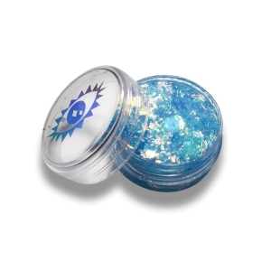 Глиттер гелевый для лица и тела Небо, 5 мл.