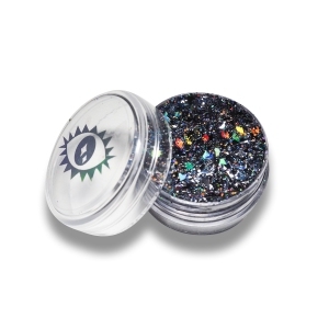 Глиттер гелевый для лица и тела Полночь, 5 мл.
