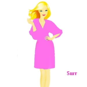 Кимоно SS розовый White line №5