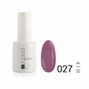 Цветной гель-лак PASHE №027 Фиолетовый кварц, 9 мл.