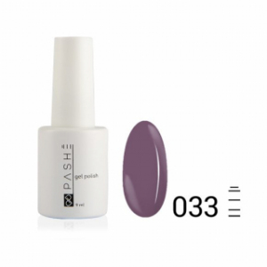 Цветной гель-лак PASHE №033 Черничный джем, 9 мл.