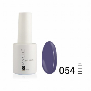 Цветной гель-лак PASHE №054 Сумеречный пурпур, 9 мл.