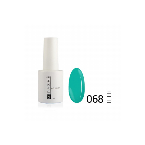 Цветной гель-лак PASHE №068 Перо павлина, 9 мл.
