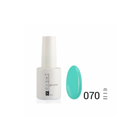 Цветной гель-лак PASHE №070 Горный водопад, 9 мл.
