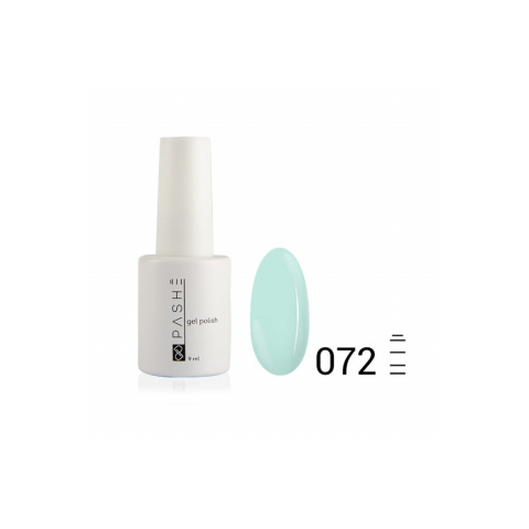 Цветной гель-лак PASHE №072 Мускатная дыня, 9 мл.