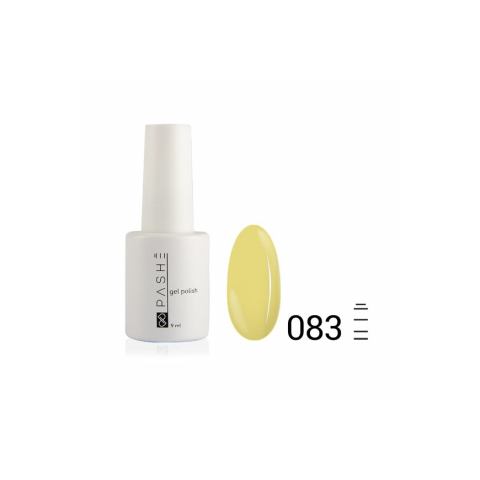 Цветной гель-лак PASHE №083 Ванильный крем, 9 мл.