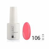 Цветной гель-лак PASHE №106 Розовый неон, 9 мл.