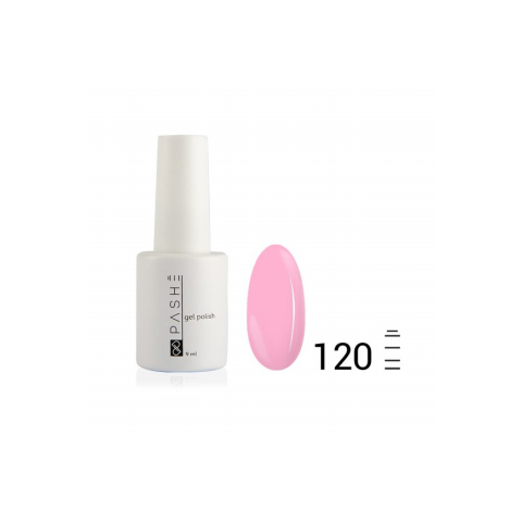 Цветной гель-лак PASHE №120 Барби розовый, 9 мл.